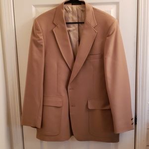 Playboy Men's Blazer Smoking Jacket 40/42R Tan